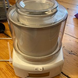Cuisinart ice cream maker